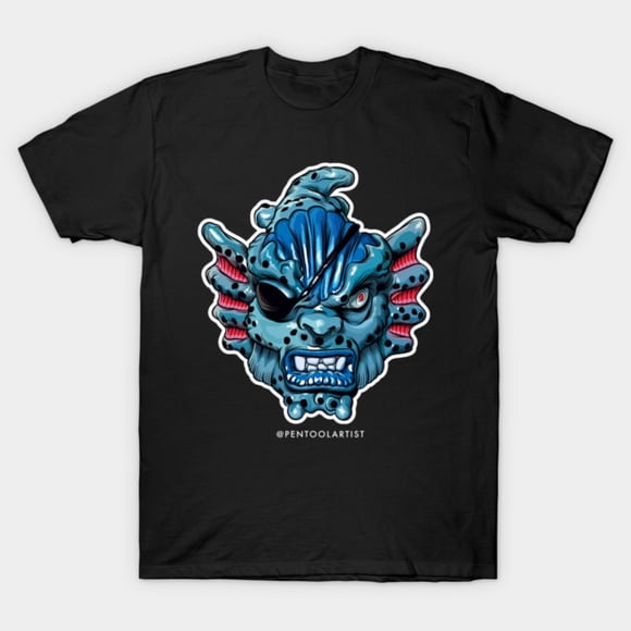 T-Shirt Unisexe Mer Dude Drôle Sirène Surfeur Mythologie Océan Fantaisie Mashup, jusqu'à la Taille 3TG.