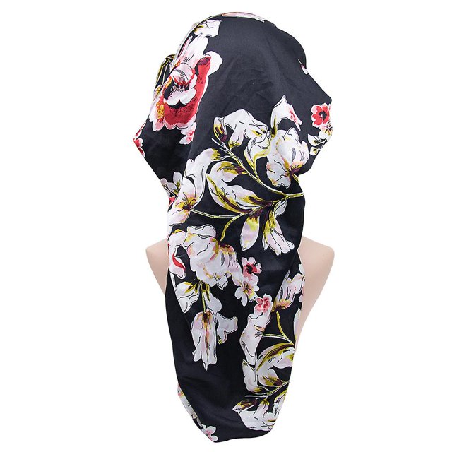 Gorro largo de satén para dormir para cabello rizado y rastas, gorro de dormir con trenzas largas para mujeres/ni?as Banban LingWen 8390614154957