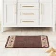 thumbnail image 3 of popular bath bath rug, larissa collection, 21" x 12", rose design, 3 of 3