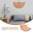 thumbnail image 3 of BRIGHTFUFU Hanging Decoration Rattan Pendant Light Brown Ceiling Hanging Decor for General Consumers 1Pack, 3 of 7