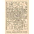 thumbnail image 2 of Reynold 18x24 Black Ornate Wood Framed with Double Matting Museum Art Print Titled - Atlanta Georgia - Reynold 1921, 2 of 4