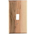 thumbnail image 5 of Switch Plate - Traditional - 1 Toggle - Rustic Hickory, 5 of 7