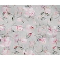 thumbnail image 4 of oneOone Cotton Flex Dusty Gray Fabric Leaves & Flower Floral Sewing Craft Projects Fabric Prints By Yard 40 Inch Wide, 4 of 4