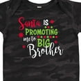 thumbnail image 4 of Inktastic Santa is Promoting Me to Big Brother Boys Baby Bodysuit, 4 of 5