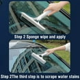 thumbnail image 4 of 2-in-1 Glass Cleaning Tool, Household Window Wiper Scraper with Soft Rubber Sponge, Multi-Functional Cleaning Tool for Mirrors, Tiles, Shower Glass, and More, 4 of 6