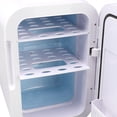 thumbnail image 4 of Portable Personal Fridge, Eco Friendly Sliver Multifunctional Low Noise Mini Fridge 8L  For Office, 4 of 7