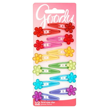 Goody Glam Girls Snap Clips - 12 CT
