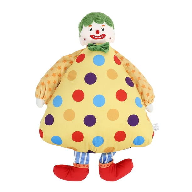 Peluche de payaso: lindo peluche, muñeco, almohada, cojín para sofá, decoración para niños y adultos, cumpleaños, Halloween y Navidad.