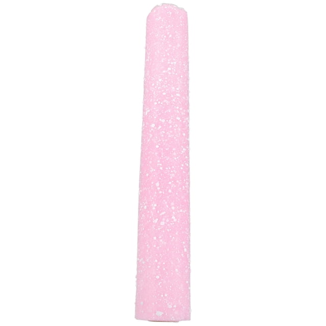 unbranded Rollo De Tela Malla Rosa Para Envolver Flores Con Delicado Para Bodas Y Celebraciones