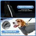 thumbnail image 7 of TSYKHAIA Winter Dog Coat - Warm Polar Fleece Lining Doggie Outdoor Jacket with Turtleneck Scarf Reflective Stripe Adjustable Waterproof Windproof Puppy Vest Soft Pet Outfits, 7 of 7
