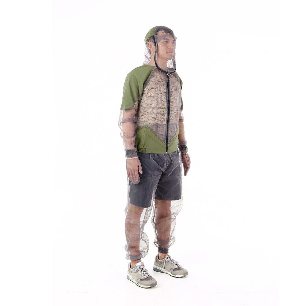 Picnic Outdoor  Repellent Suit Bug Jacket Mesh Hooded Suits Fishing Hunting Camping Jacket  Protective Mesh Shirt Gloves Pants