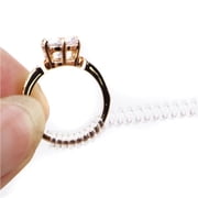 ES-104 12pcs Ring Size Adjuster Plastic Guard Tightener Reducer Resizing Tools