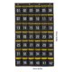 thumbnail image 5 of GOOHOCHY Organizador de pared para el aula: Bolsa de 42 compartimentos para guardar teléfonos móviles y bolsillos. Ideal para oficina y escuela., 5 of 7