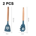 thumbnail image 2 of Juego de utensilios de cocina de 2 piezas, utensilios de cocina de silicona para utensilios de cocina antiadherentes, herramientas de cocina, 2 of 5