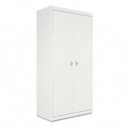 36 High Cabinet - Assembled High Storage Cabinet 4 Adjustable Shelves 36 x 18 x 72 Lt GY