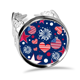thumbnail image 1 of Usa Flag amor corazon Star Festival Anillo de compromiso de boda de amor ajustable Unbranded  M, 1 of 3