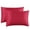 Watermelon Red, variant on EazyTech King Size Silk Pillowcase 2 Pack 20x36 Inches with Envelope Closure for Hair & Skin Care, Fade-Resistant, Luxury Satin Feel Silver