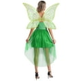 thumbnail image 2 of Robe de Fée Forêt pour Femmes Robe à Paillettes Tenues Elf Robe avec Ailes Vert m, 2 of 5