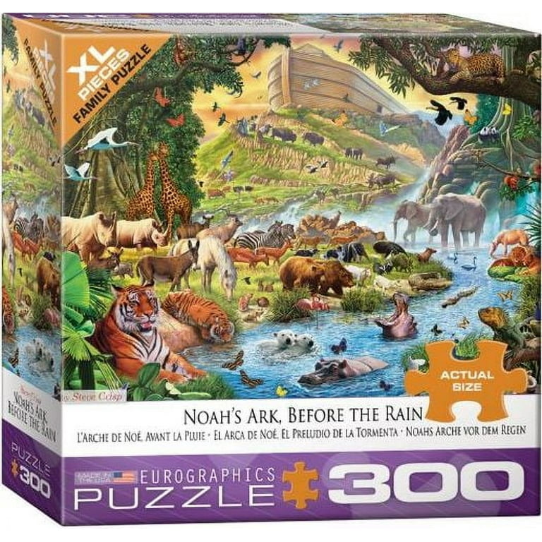 Noah's Ark Before the Rain by Steve Crisp 300-Piece Puzzle