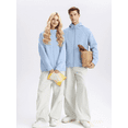 thumbnail image 6 of Women hoodie Men Drawstring Zip Up Sweatshirts Long Sleeve Hooded Jackets, 6 of 6
