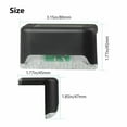 thumbnail image 2 of 4-Pack Solar Step Lights - IP65 Waterproof LED Deck Lights for Pathway, Stairs & Garden, Auto On/Off, Dusk-to-Dawn Lighting, 2 of 7