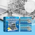 thumbnail image 6 of Dishwasher Cleaning Tablets | Multi-Effect Solid Cleaner | Deep Clean Grease Remover | Descaling Kitchen Appliance Tabs | Odor Removal | 12 Tablets | Easy Use | For Dishwashers, 6 of 9