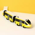 thumbnail image 2 of BESTSKY Train Set,Aaa Batteries Train Set for Toddlers 2-4,Entertainment Value Train Toys,Yellow, 2 of 4