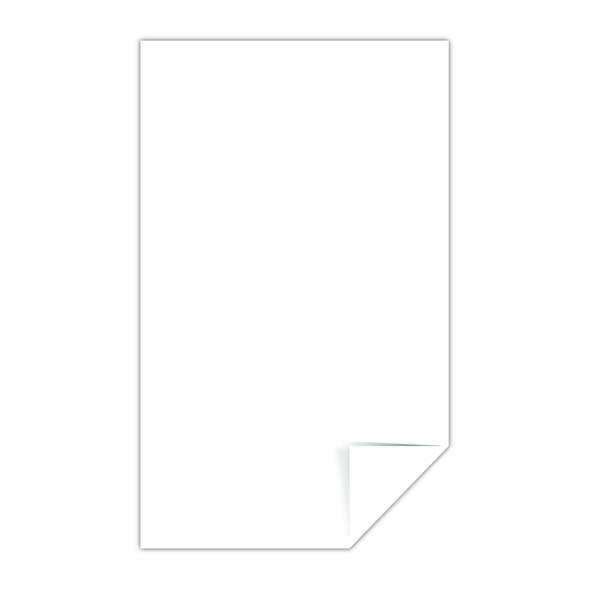 (6 pack) Astrobrights Legal Size Cover Cardstock, 8.5" x 14", 65 lb./176 Gsm, 97 Brightness, Bright White, 125 Sheets