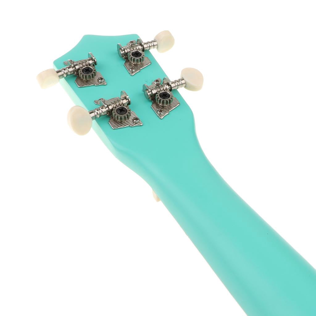 LeeQinersw 21" Hawaii Ukulele Mini 4 Strings Guitar for Kids Beginners Turquoise