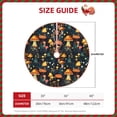 thumbnail image 2 of Sikiie Colorful Plants Mushroom Christmas Tree Skirt, Christmas Tree Decorations, Christmas Decor, Tree Mat Decoration(30-48IN)-30", 2 of 6