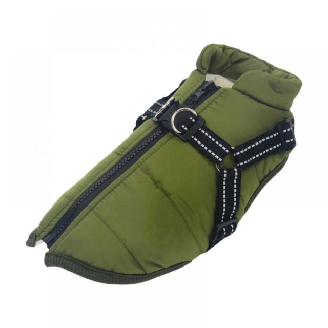 Bangus Dog Cold Weather Coats--Waterproof Windproof Winter Dog Jacket,Warm Coat Reflective Vest