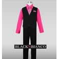 thumbnail image 2 of Boys Pinstripe Dress Suit, with Vest, Shirt, Tie and Pants Set, 2 of 2