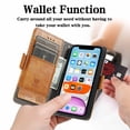 thumbnail image 2 of Case for iPhone X/XS Cover Leather Wallet Folio Case Book Design Flip Magnetic Closure - Yellow, 2 of 5