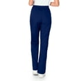 thumbnail image 3 of Landau Scrub Zone Relaxed Fit 3-Pocket Elastic Cargo Scrub Pants for Women 83221, 3 of 6