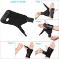 thumbnail image 2 of Wrist support, wrist bandages, wrist support hand bandage for sports and everyday life, pa, 2 of 5