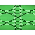 thumbnail image 1 of Ahgly Company Machine Washable Indoor Rectangle Transitional Neon Green Area Rugs, 2' x 3', 1 of 7