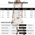 thumbnail image 3 of LWavelet Women's Square Neck Ruffle Strap Bunny & Easter Egg Print Tiered Midi Dress for Easter & Casual Wear Beige M, 3 of 5