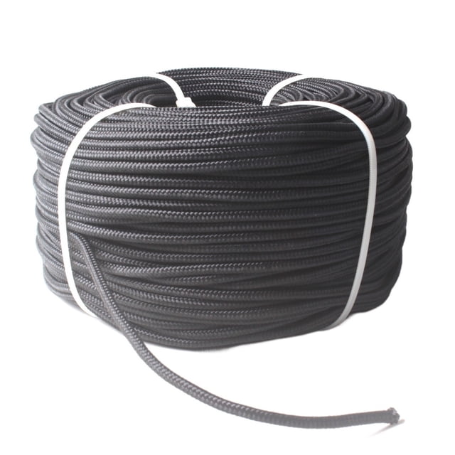Winch Tow Rope 5mm 50m UHMWPE Core With Polyester Jacket Sailboat Winch Tow Rope ATV Winch Rope Line ,Durable & Safe