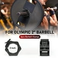 GEEDIAR Barbell Collar Olympic Barbell Clamps 2 inch Barbell Clips 2pcs Quick Release for