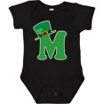 thumbnail image 3 of Inktastic Irish St Patricks Day Letter M Monogram Boys or Girls Baby Bodysuit, 3 of 5