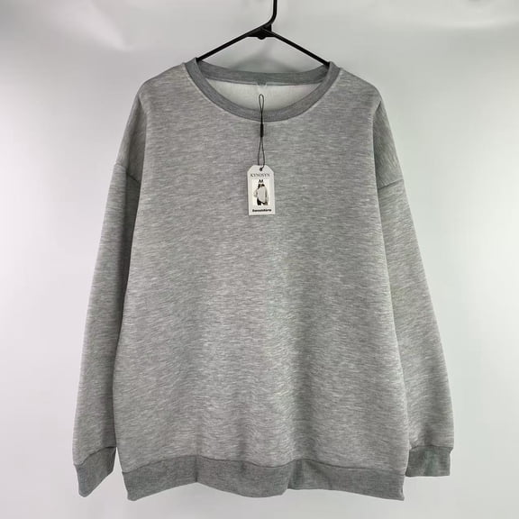 KYNOSYN Sweatshirts,Men's Fleece Sweatshirt, Cotton-blend Pullover, Crewneck Sweatshirt for Men(M)