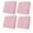 Pink, variant on Outdoor Patio Cushion Covers 4 Pack Purple Stripes Patio Chair Cushion Covers with Ties and Zipper Modern Abstract Stripes Waterproof Outdoor Seat Cushion Covers for Patio Furniture 24"x24"