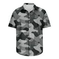 thumbnail image 5 of ZRGHAOYLQ Men's Lapel T-Shirts On Sale Mens Big & Tall Short Sleeve T Shirts Button Down Casual Camo 3D Graphic Tees Fashion Lightweight Lapel Tee Tops, 5 of 5
