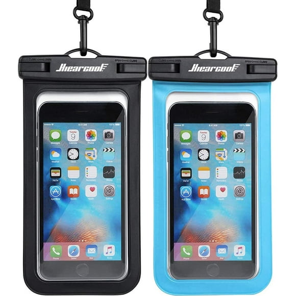 Funda impermeable para teléfono Hiearcool Universal para iPhone Samsung