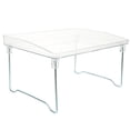 thumbnail image 1 of HLONK Support de Lit pour Ordinateur Portable Transparent Bureau Pliable Support de Genoux Portable, 1 of 5