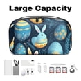 thumbnail image 3 of Easter Waterproof Oxford Fabric USB Case with Storage Pouch, Charger Case, Small Portable Storage Box, and Organizer - 5.9x9.44x3.14 in, 3 of 6