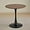 Walnut, variant on Small Round Dining Table, Tulip Table Kitchen Dining Table for 2-4 People, Modern End Table Leisure Coffee Table for Office, Living Room, Dining Room (Walnut)