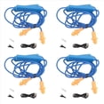 thumbnail image 1 of 4X Tapones para los Oídos con Bluetooth para el Trabajo, Supresión de Ruido, Protección Auditiva, Sitios de Construcción, Lugares Ruidosos Azul, 1 of 5