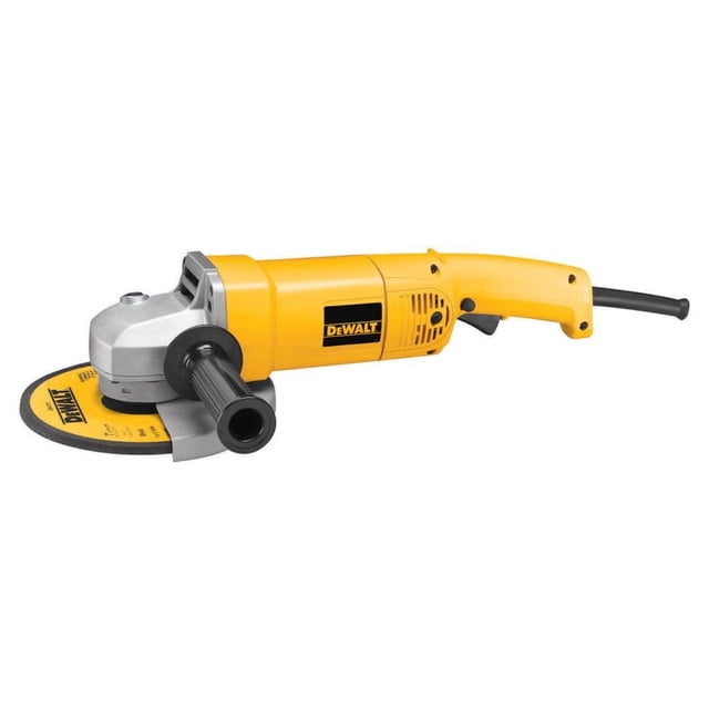 Amoladora angular DEWALT DW840 de 7 pulgadas, 13 A, 8000 RPM, con cable
