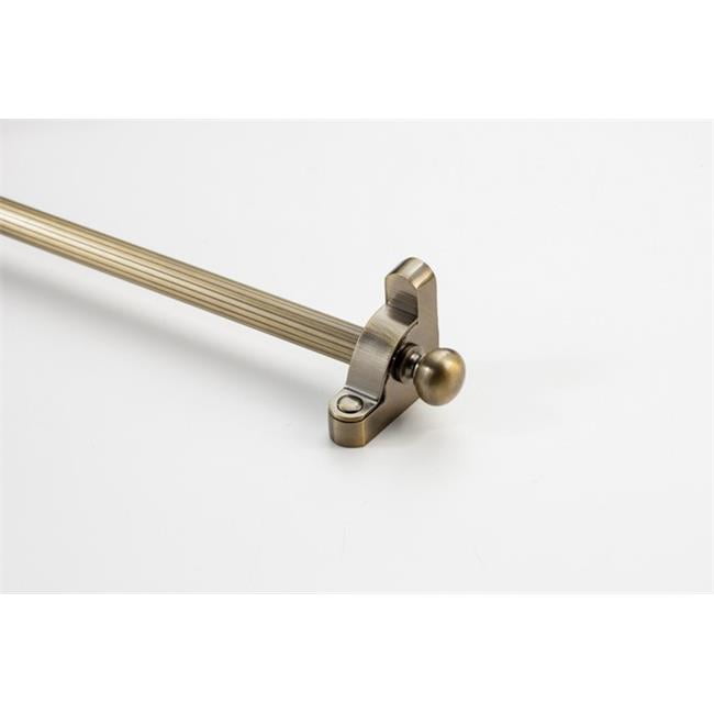 Zoroufy 0160203676 72 in. Heritage Fluted Tubular Stair Rod Set